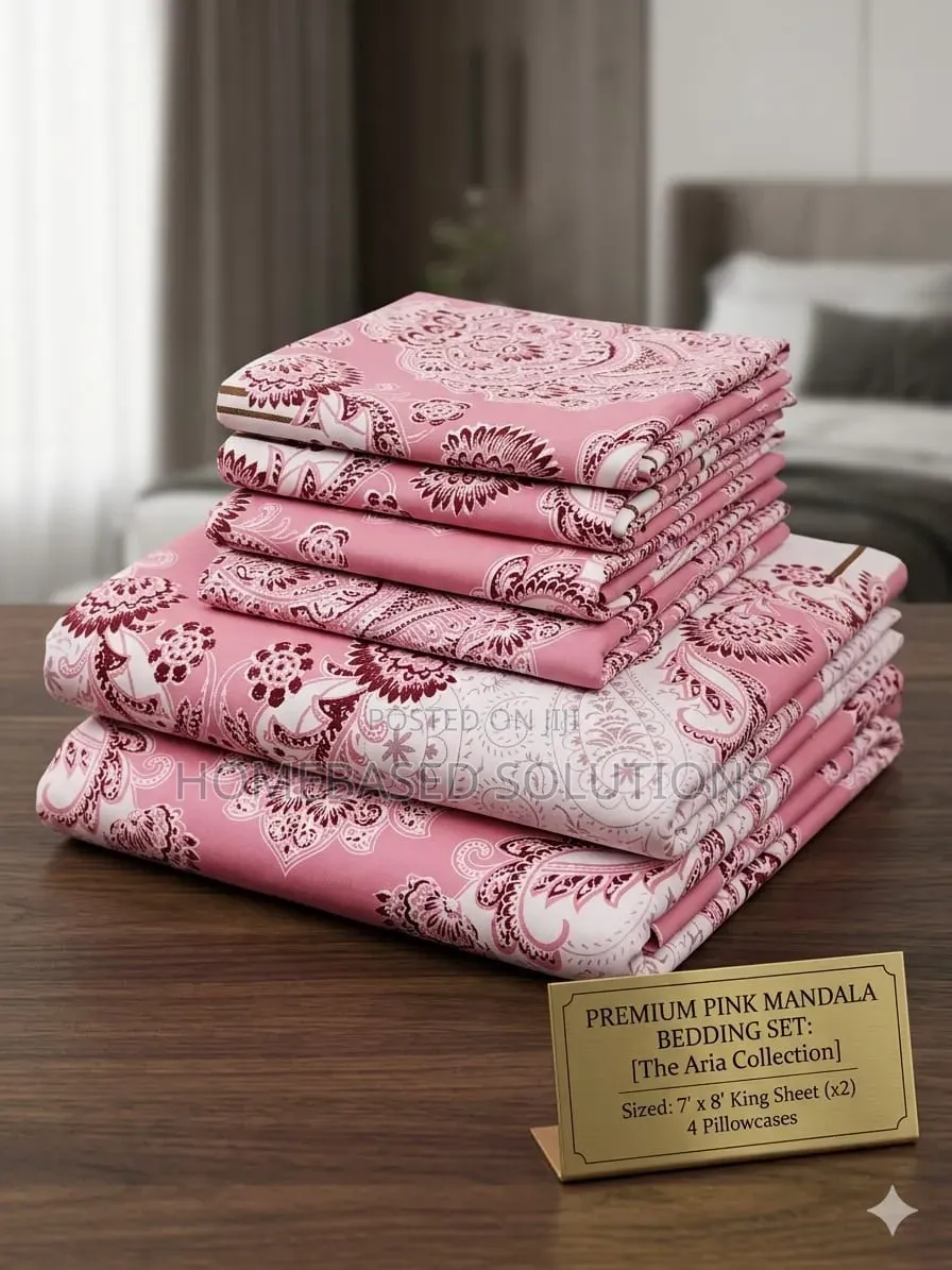 6pc Flat Bedsheet Set 7 by 8/6 by 6