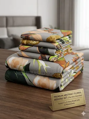 6pc Flat Bedsheet Set 7 by 8/6 by 6