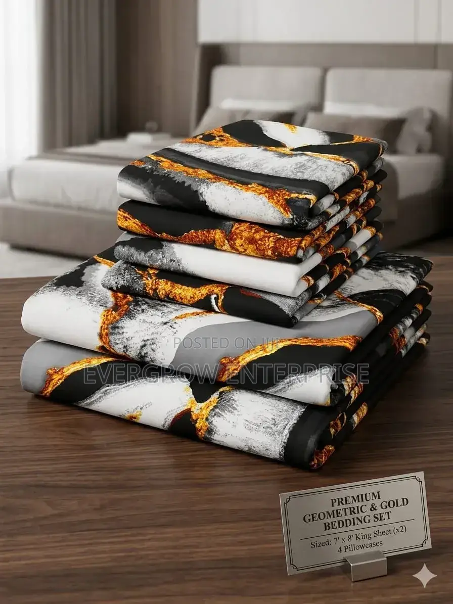 6pc Flat Bedsheet Set 7 by 8/6 by 6