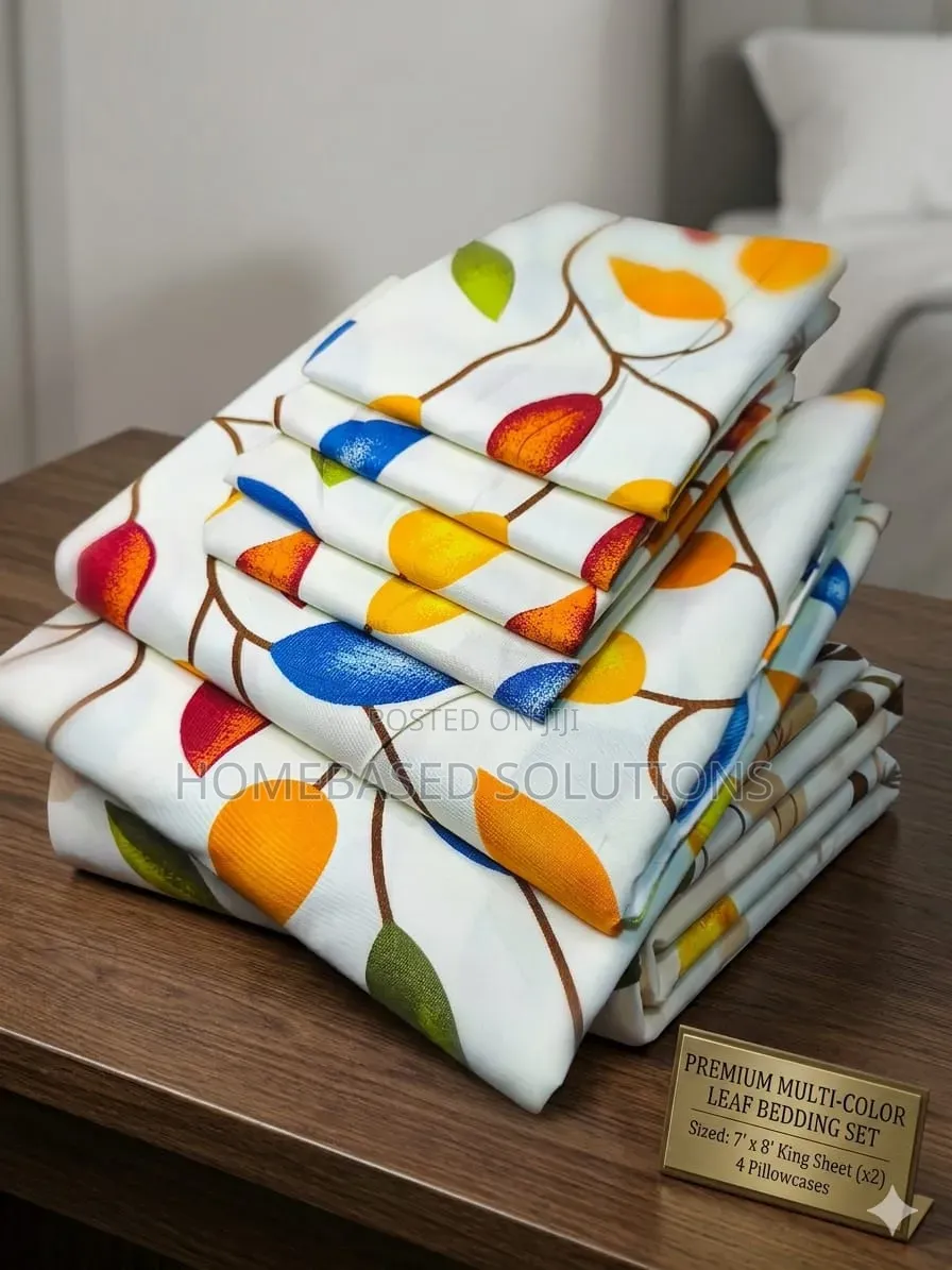6pc Flat Bedsheet Set 7 by 8/6 by 6
