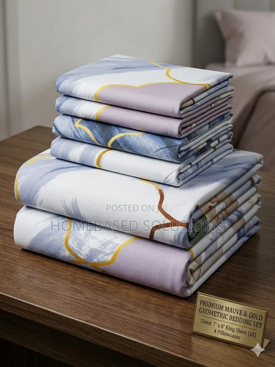 6pc Flat Bedsheet Set 7 by 8/6 by 6