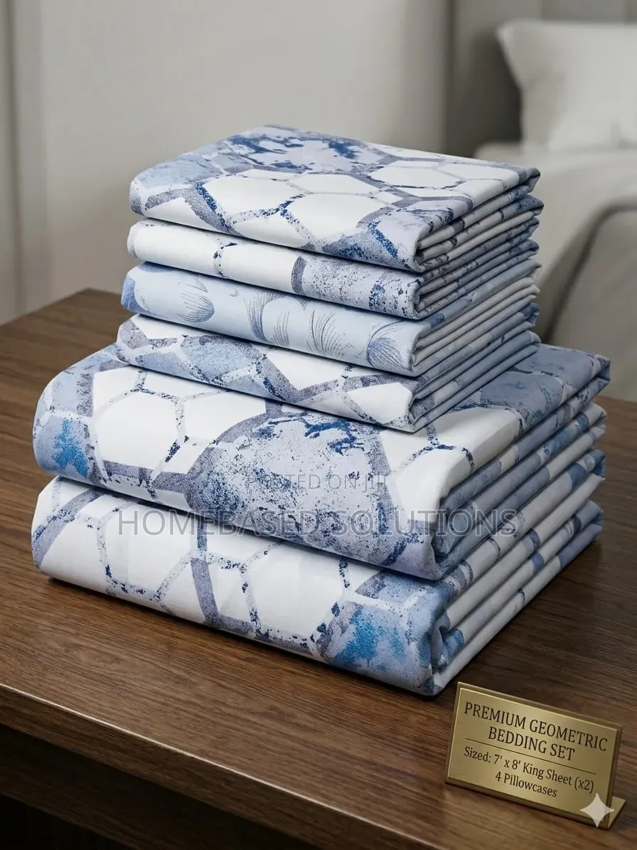 6pc Flat Bedsheet Set 7 by 8/6 by 6