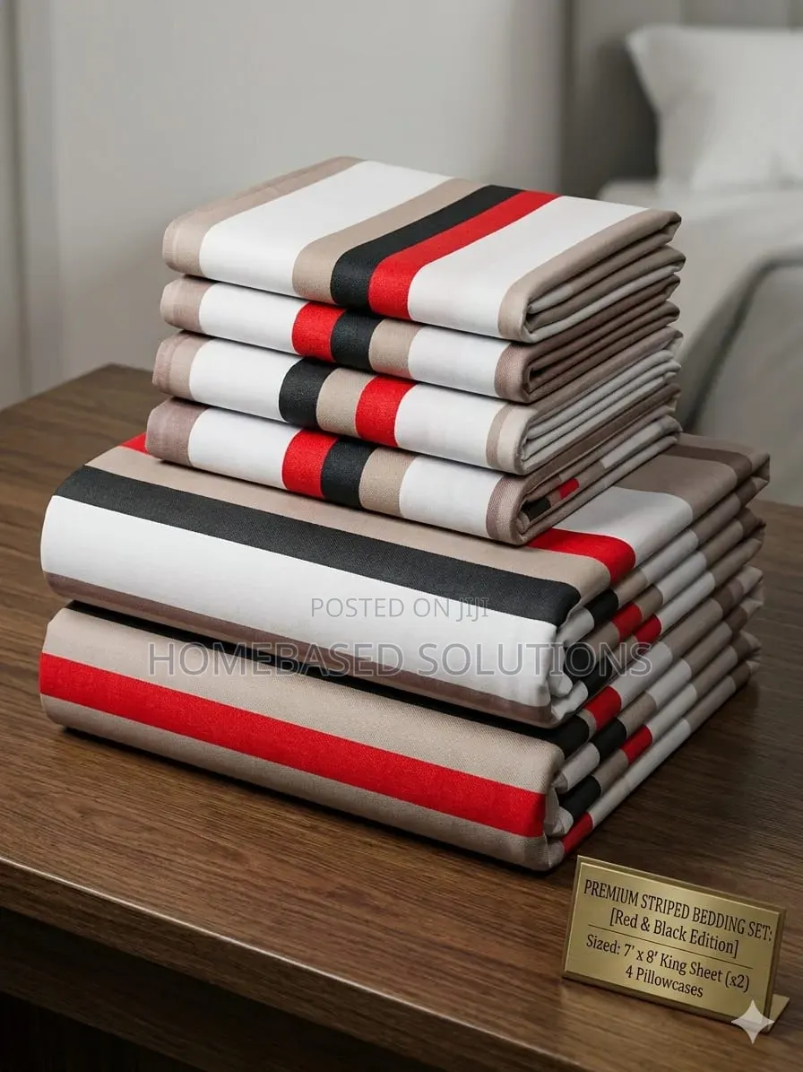 6pc Flat Bedsheet Set 7 by 8/6 by 6
