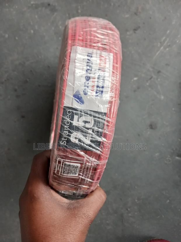 2.5mm Red Single Core Cablep - thumbnail 2