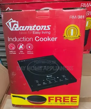 Ramtons Single Induction Cooker With Free Pan