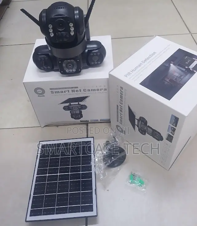 360° Surveillance 4G Triple Lens Security Camera With Smart Alerts