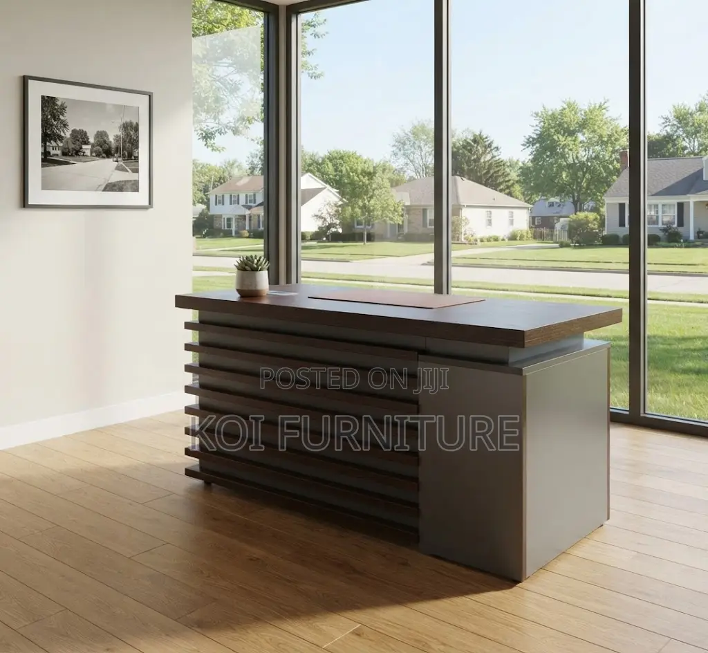 Office Desk; 1.4 Meter Golden High Ends Executive Home Office Desk