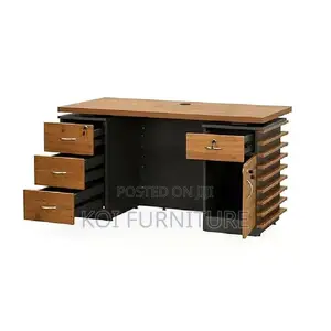 Office Desk; 1.4 Meter Golden High Ends Executive Home Office Desk