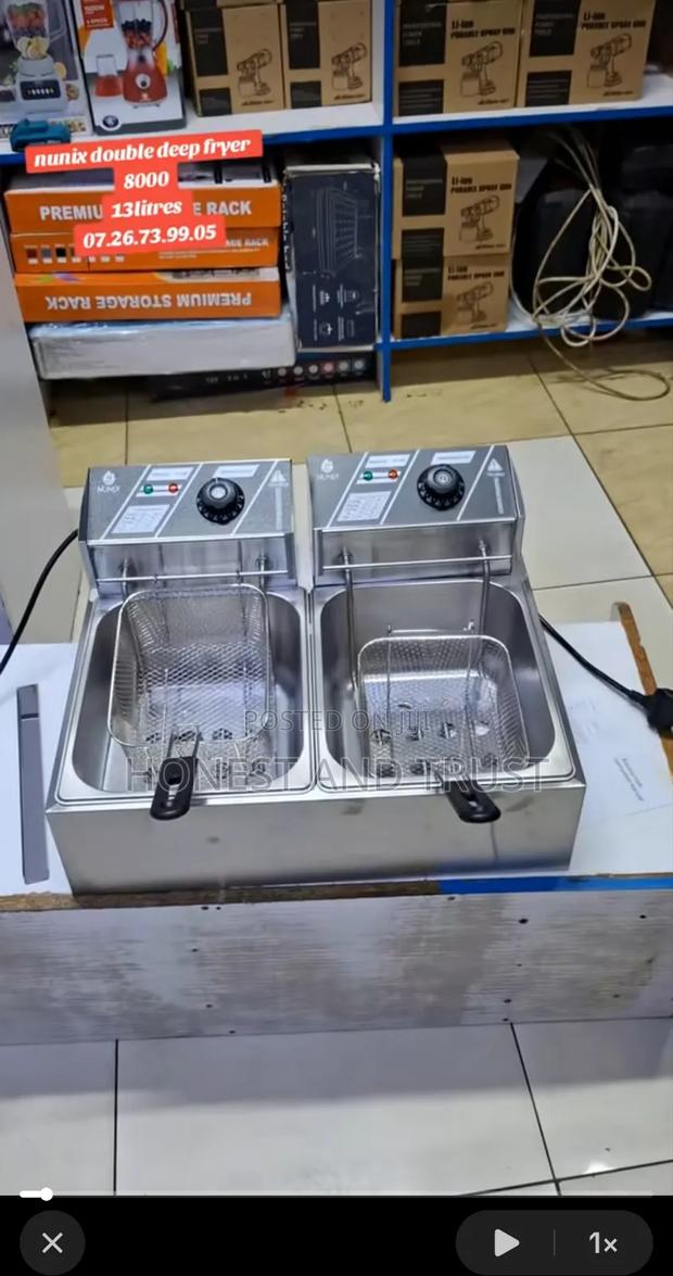 6 Litres Double Deep Fryer - thumbnail 2