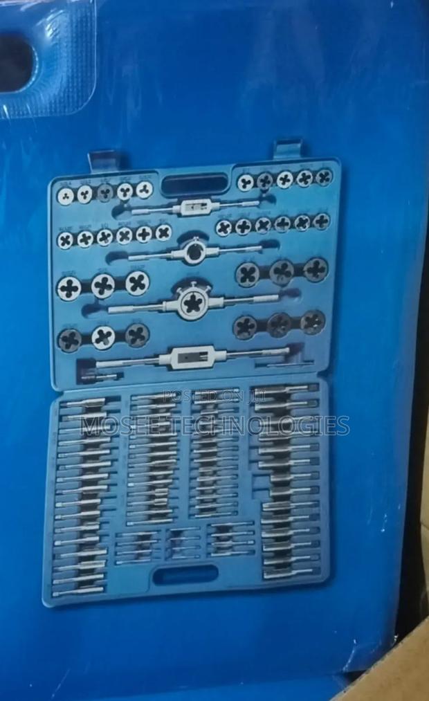 110PC Metric Thread Tap & Die Tool Set M2–M18 - main view