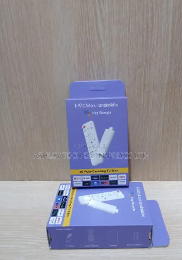 ~H96 Max 4K Android 14 Smart TV Stick