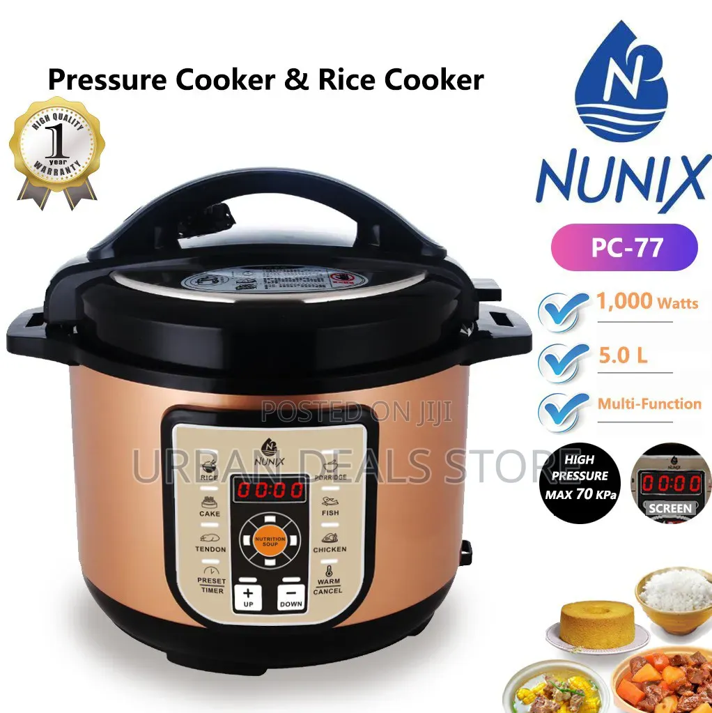 Nunix PC-77 Electric Pressure Cooker