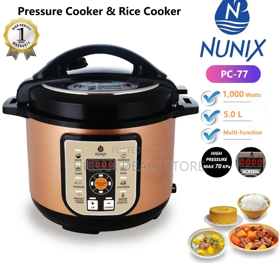 Nunix PC-77 Electric Pressure Cooker