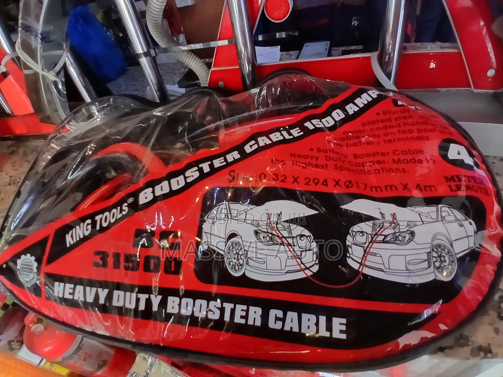 Heavy Duty Car Jumper Cables/ Jumper Booster Cable S 1500 Amp
