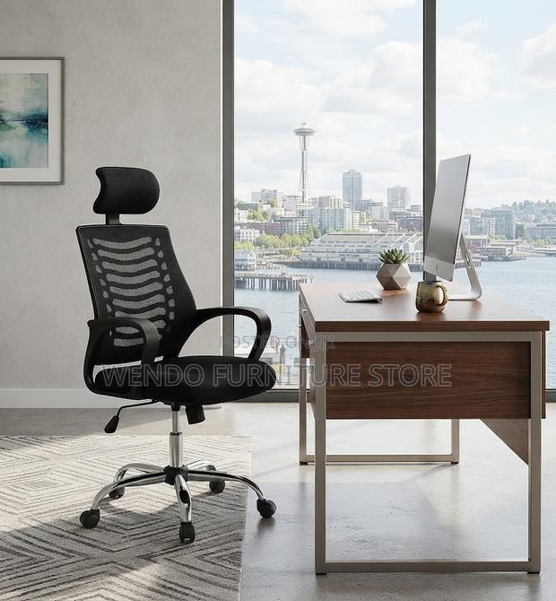 Office Chairs; Headrest Recliner Koi Mesh Chairs - main view