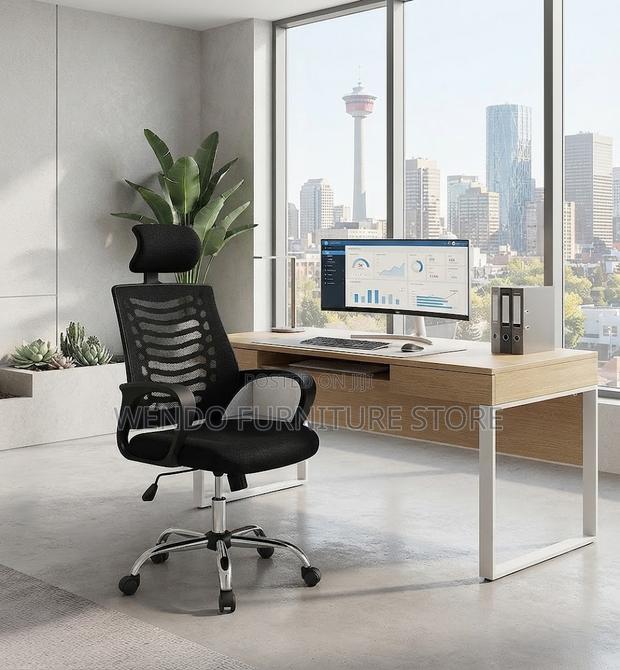 Office Chairs; Headrest Recliner Koi Mesh Chairs - thumbnail 3