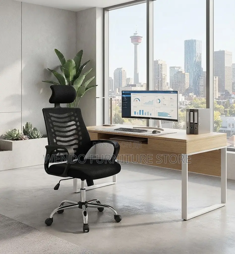 Office Chairs; Headrest Recliner Koi Mesh Chairs