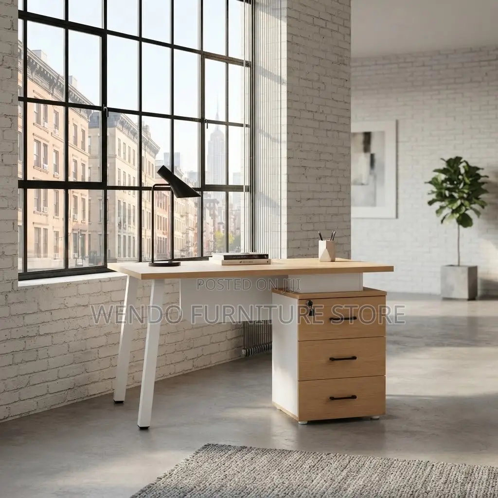Office Desk; 1400MM EN Home Office Executive End Desk
