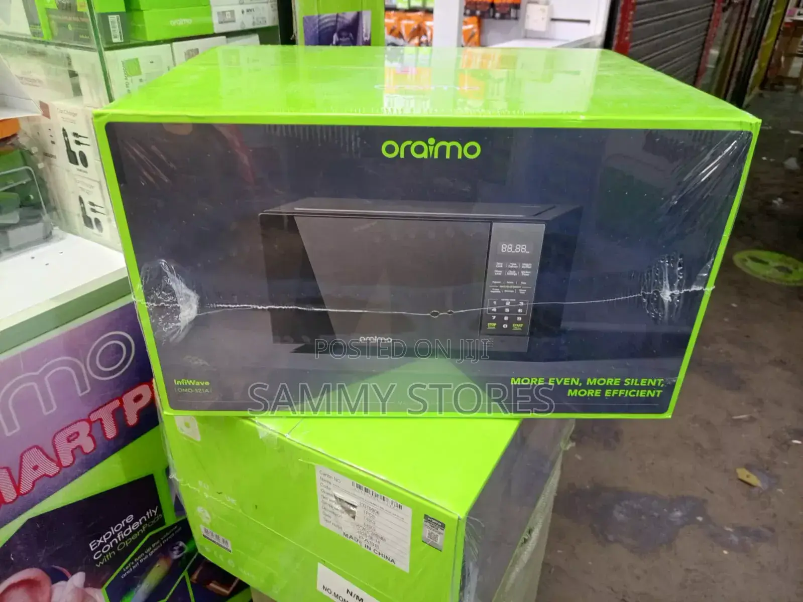 Oraimo 23L Inverter Microwave With Touch Control