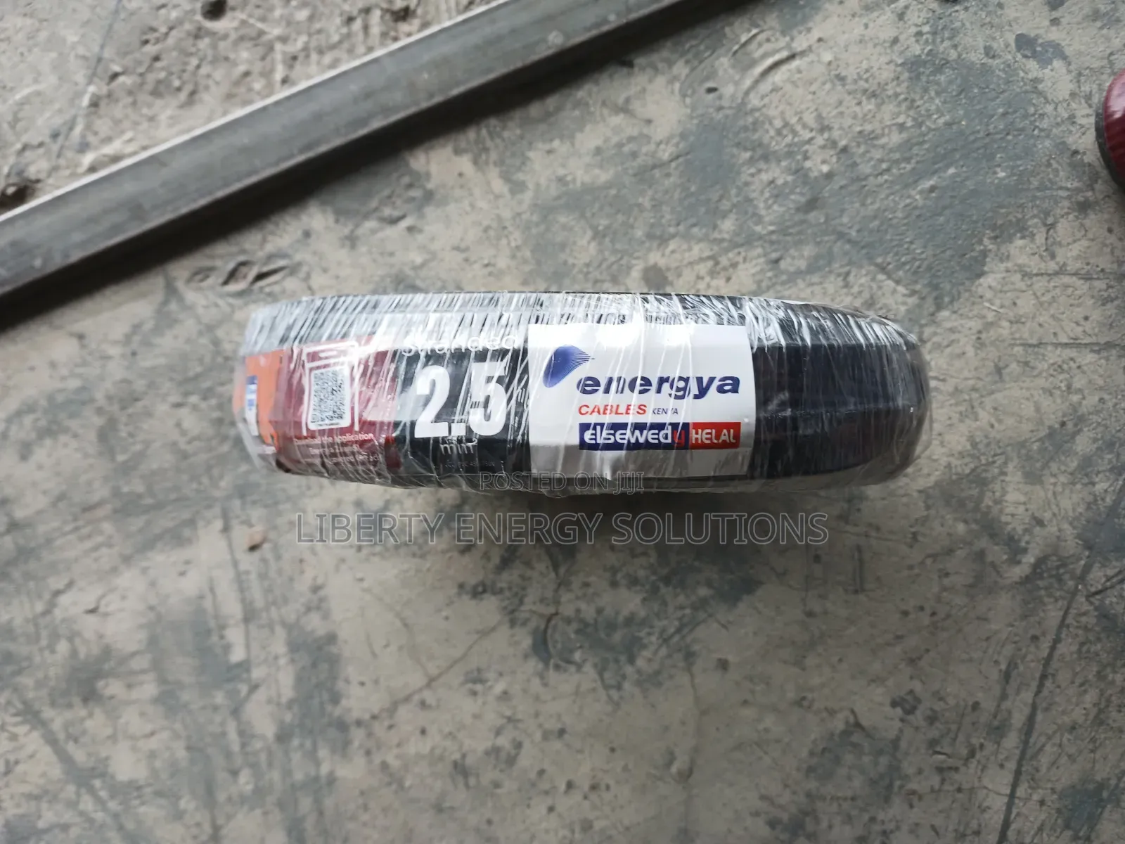 Single Core Cable Energya 2.5mm Black