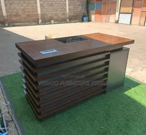 Office Desk; Executive Home Office Gold 1.4 Meters Desk