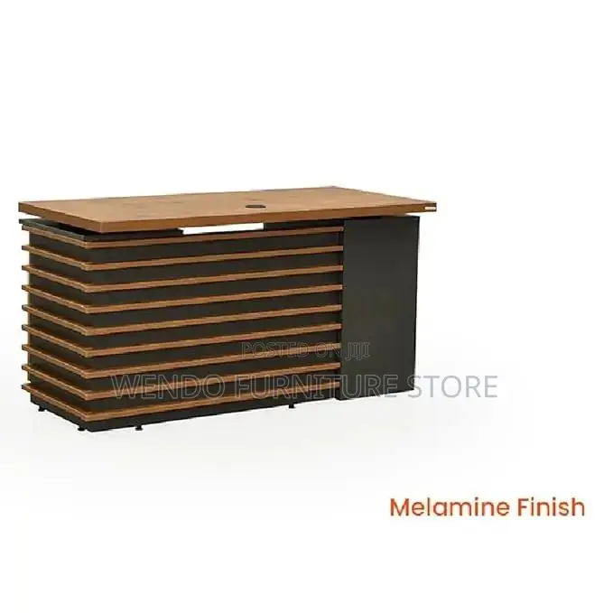 Office Desk; Executive Home Office Gold 1.4 Meters Desk