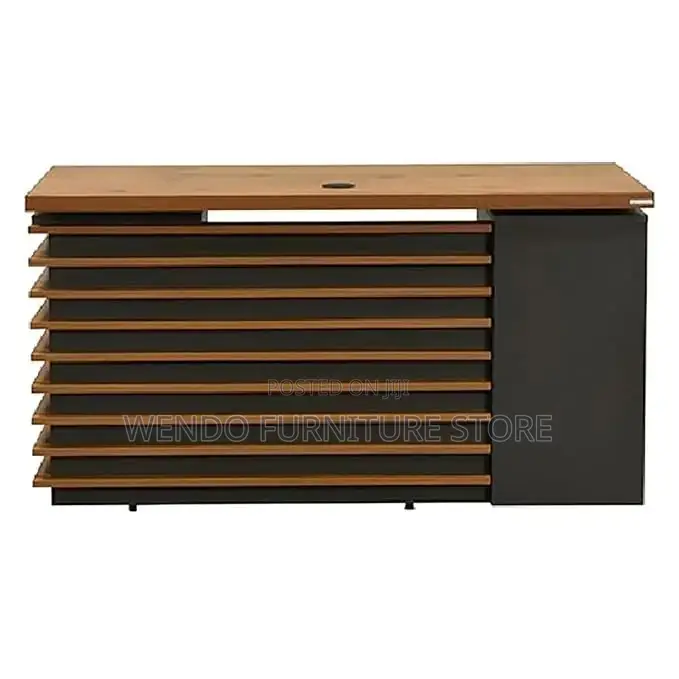 Office Desk; Executive Home Office Gold 1.4 Meters Desk