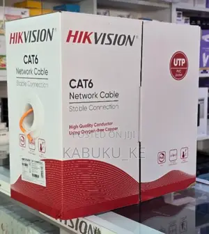 Copper Cat6 Networking Cable 305m Hikvision