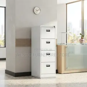 Office Cabinets; Lockable Four Drawers Steel Urban Cabinet