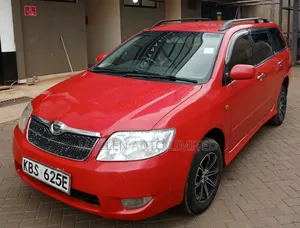 Toyota Corolla Fielder 2006 Red