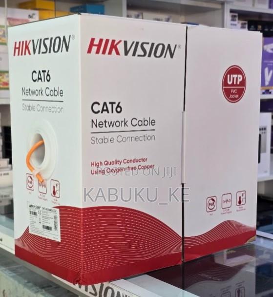 Hikvision Pure Copper Cat6 Ethernet Cable Roll - main view