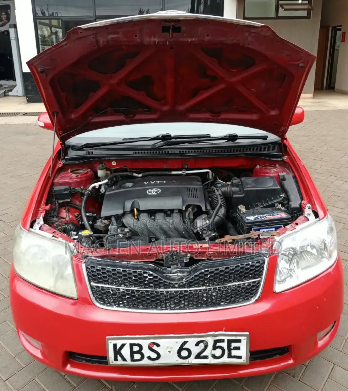 Toyota Corolla Fielder 2006 Red