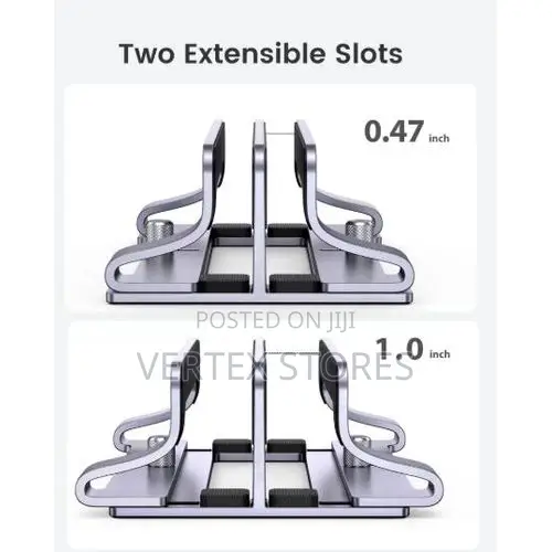 UGREEN LP258 Vertical Laptop Stand (Dual-Slot)