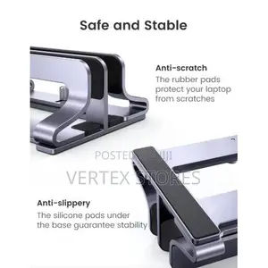 UGREEN LP258 Vertical Laptop Stand (Dual-Slot)
