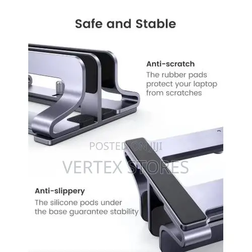 UGREEN LP258 Vertical Laptop Stand (Dual-Slot)