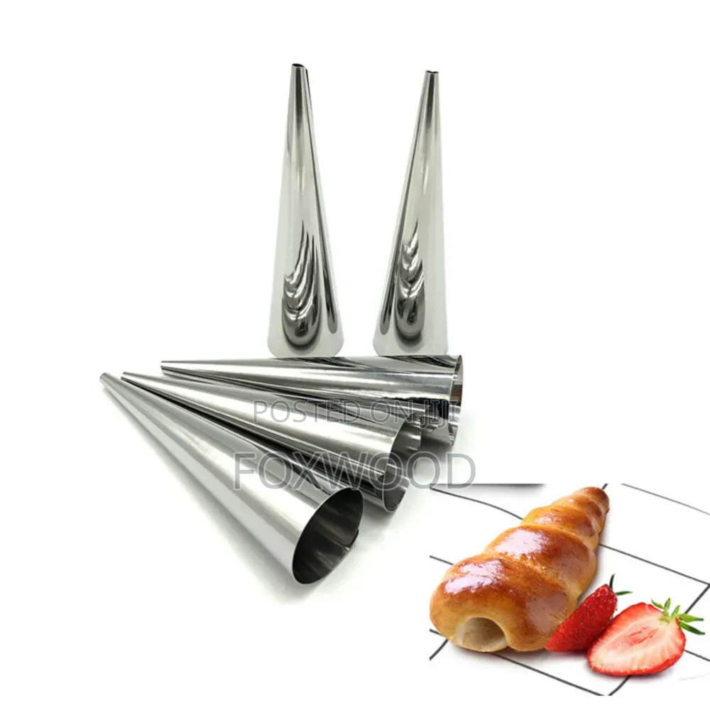 Stainless Steel Bhaji Cone 6pcs