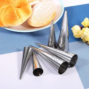 Stainless Steel Bhaji Cone 6pcs