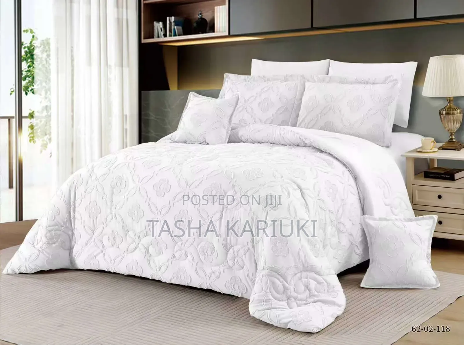 Stylish 6×7 Tufted Duvet Set Sancit
