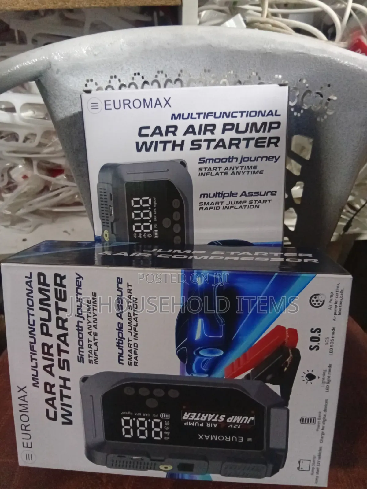 Euromax 12vjump Starter and Air Compressor