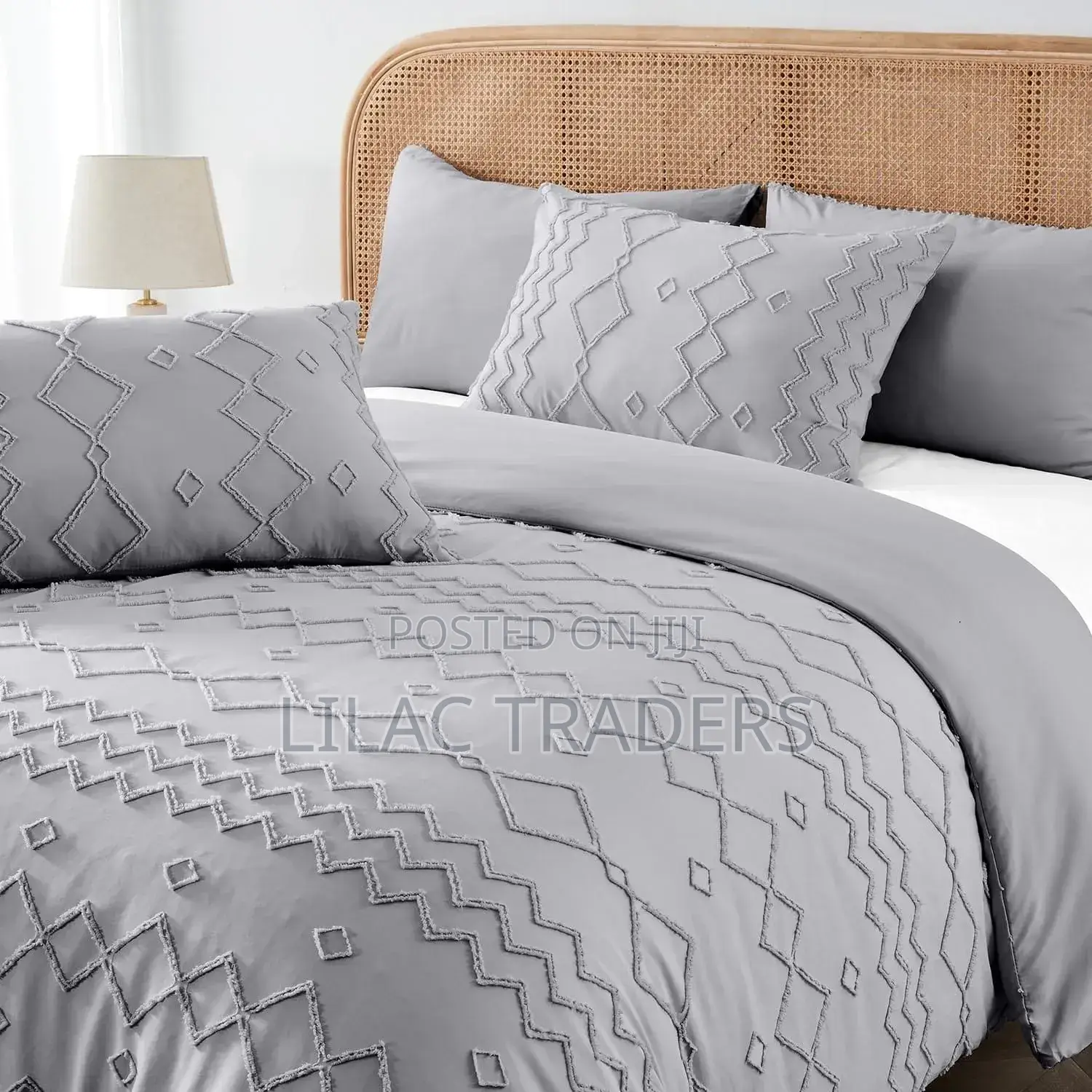 Premium Tufted Duvet Cover Set 6 by 7 Sancity