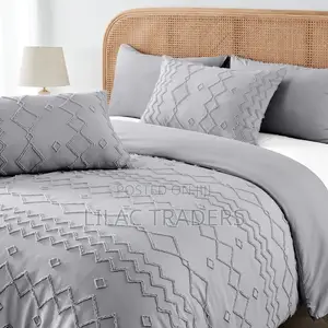 Premium Tufted Duvet Cover Set 6 by 7 Sancity