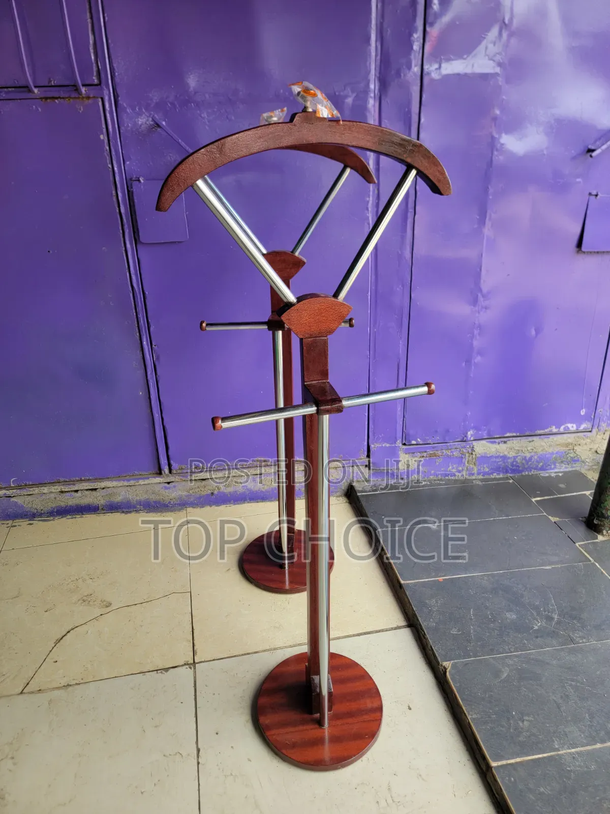 Premium Wooden Valet Stand / Clothes Hanger