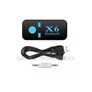 X6 BT Wireless Receiver Bluetooth Car AUX Receiver Bluetooth Adapter