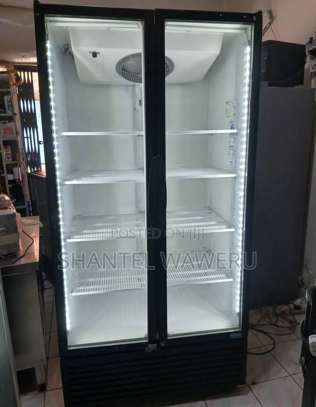 2 Door Unique Cooler Display Fridge