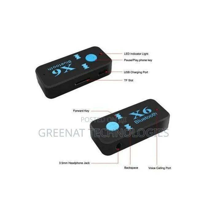 3.5mm Jack Bluetooth Car Kit Music Audio Receiver