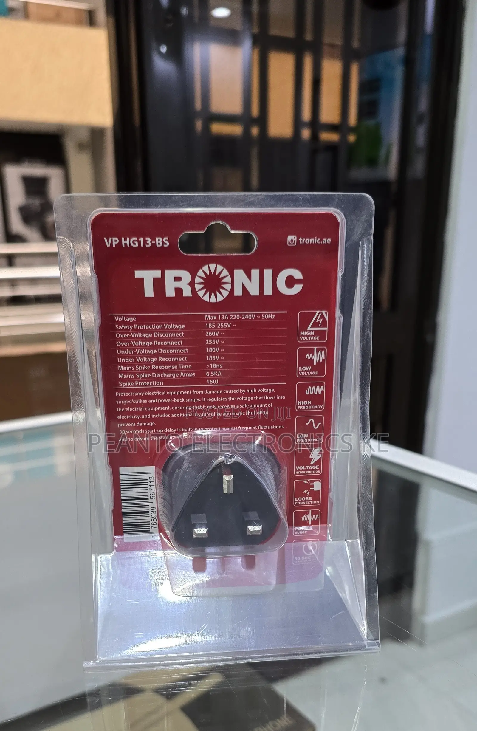 Tronic Power Guard Voltage Protector 13A White