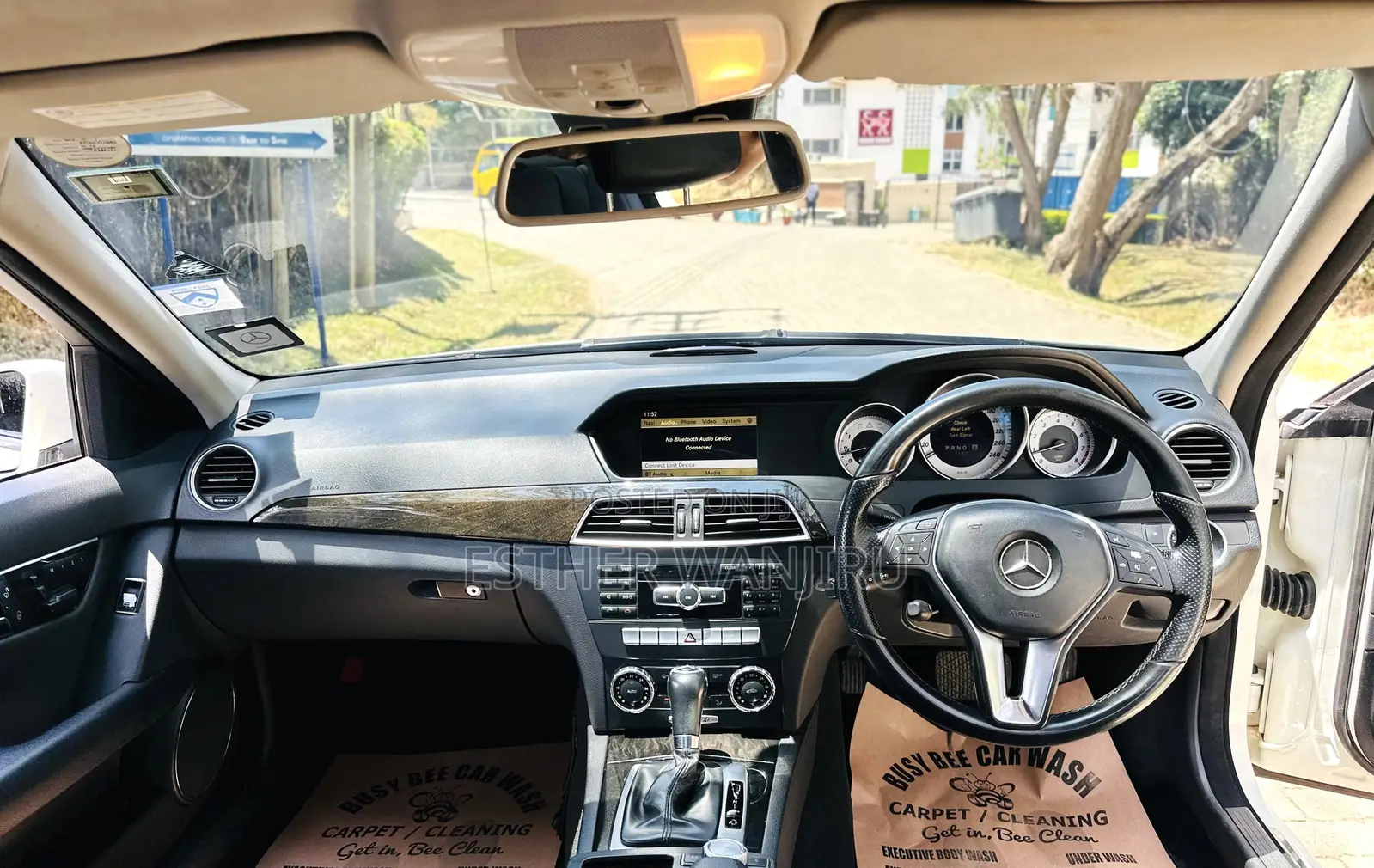 Mercedes-Benz C200 2011 White