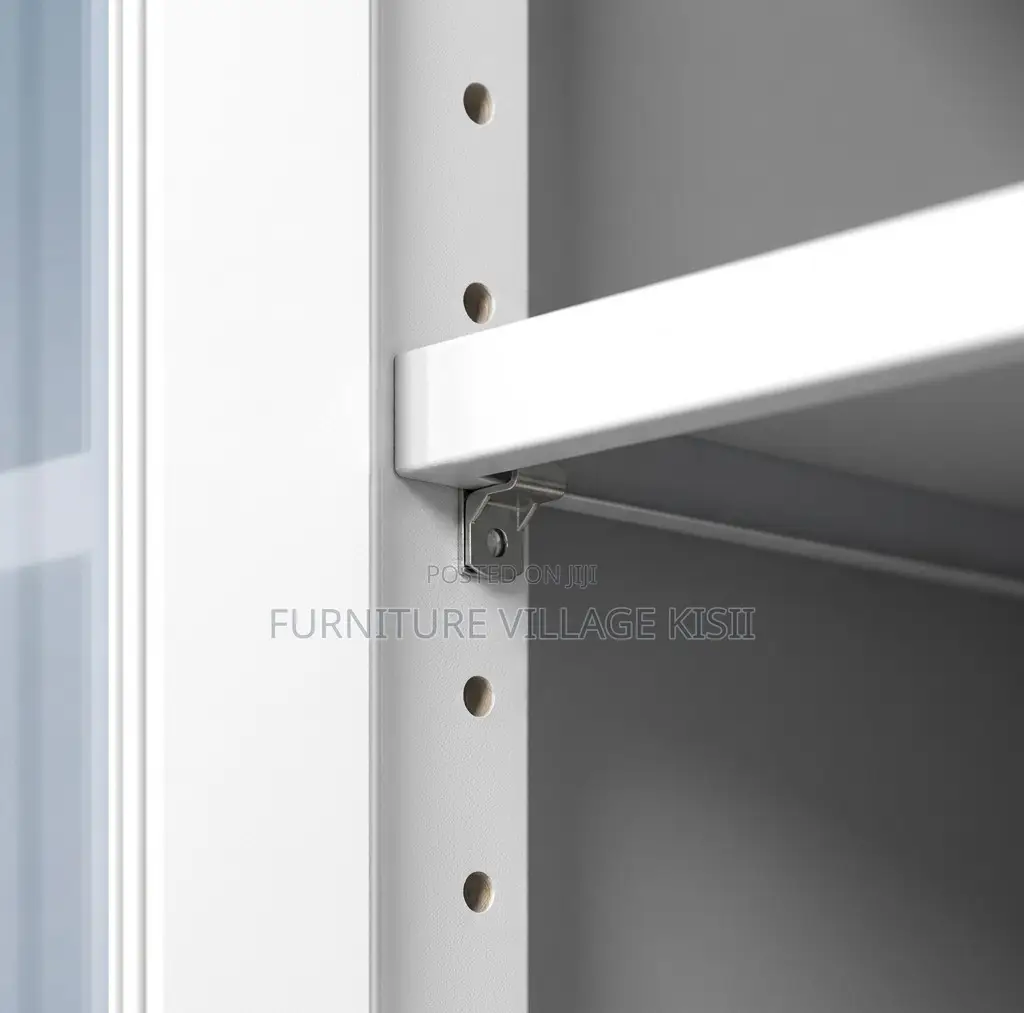 Office Furniture; 2- Full Glass Door Filling Office Cabinet