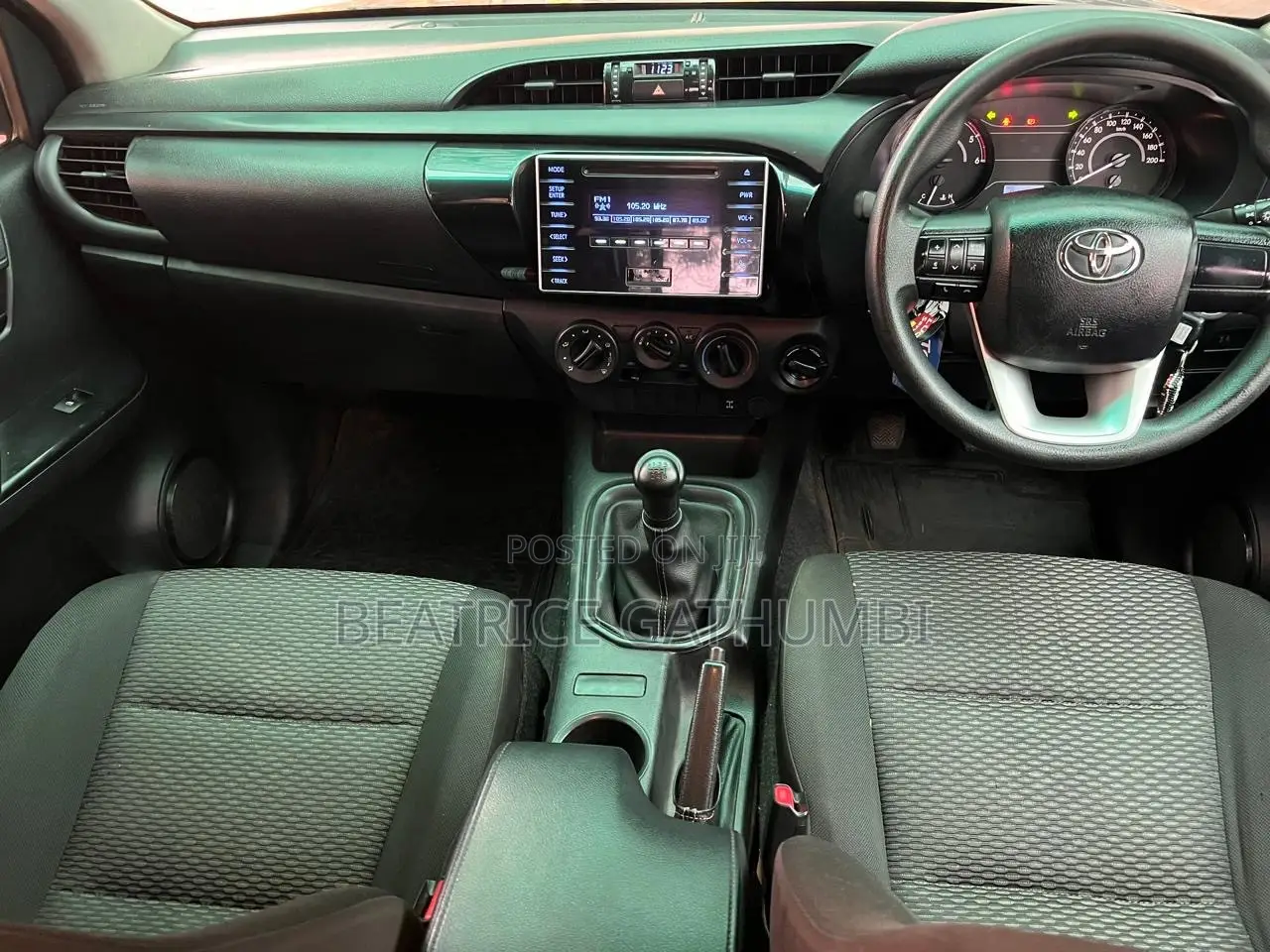 Toyota Hilux Revo Double Cab Deisel 2.4 AWD 2016 Gray