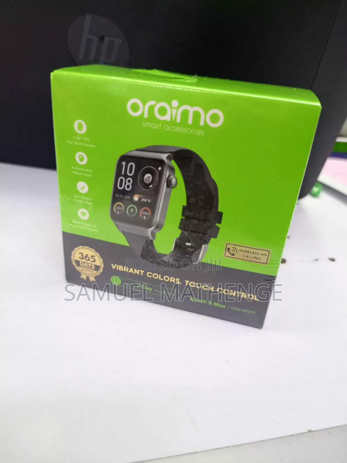 Oraimo Watch 6 Max IP68 Waterproof Smart Watch